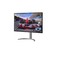 LG 31.5 ft UHD 4K HDR Monitor, VA panel, 3840x2160, 144Hz, 4ms, 400 nits, DCI-P3 90pct, Tilt Height Pivot adjustable