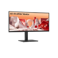LG 34 ft UltraWide QHD Curved IPS Monitor with HDR10, sRGB 99pct, USB-C PD 90W, RJ45, built-in speakers, and tilt height swivel adjustable stand