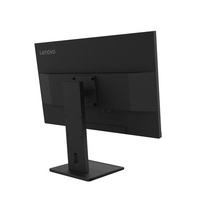 LENOVO ThinkVision E27Q-40 27 ft 100Hz QHD IPS Monitor 2K 2560x1440 16:9 4ms Tilt Swivel Pivot Height Adjust 2xHDMI DP VESA 3yr WTY Black