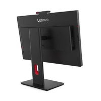 LENOVO ThinkVision T24D-4V 23.8 ft24 ft FHD IPS Monitor 1920x1080 16:9 Height Adjustable Tilt Swivel Pivot DP HDMI USB-C hub LAN Hub built-in Webcam S