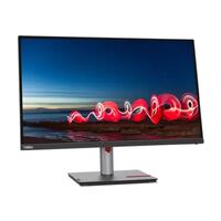 LENOVO ThinkVision T27h-30 27 inch QHD IPS USB-C Monitor 2K 2560x1440 Height Adjustable Tilt Swivel Pivot 4xUSB3.2 Hub USB-C DP HDMI RJ45 Audio 3yr wt
