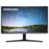 Samsung R500 32'/31.5' FHD 75Hz FreeSync Curved Gaming Monitor 1920x1080 4ms 16.7M 1500R Tilt VESA D-Sub HDMI Bezeless Game Mode Flicker Free
