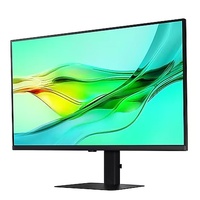 Samsung 32 ft ViewFinity S60UD QHD 2560x1440 16:9 1000R 5ms IPS DP HDMI Headphone USB-C Ethernet LAN HAS Tilt Swivel Pivot VESA Built-in KVM Switch