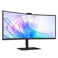 Samsung 34 inch ViewFinity S65VC UWQHD Ultra 3440x1440 1000R 5ms VA Curved DP HDMI Headphone USB-C LAN HAS Tilt Swivel Business IR Camera Monitor