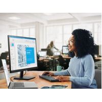 ViewSonic 32 inch VA3209U-4K 4K Business Seamless Viewing USB-C DP HDMI x 2 Speakers Eco Mode VESA 100x100 Business and Office Monitor