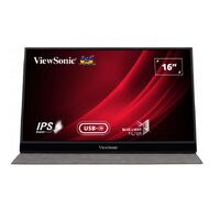 ViewSonic 16 inch VG1655 2x Type-C IPS FHD 3.5mm Audio mHDMI x 1 Premium Quality Durable Laptop  Desktop Extension 1KG Ultra Portable Monitor