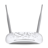 TP-Link TD-W9970 N300 Wireless VDSL ADSL Modem Router 300Mpbs   2.4GHz 4x100Mbps LAN 1xRJ11 2xAntenna