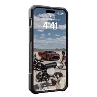 UAG Monarch Pro MagSafe Apple iPhone 15 Pro Max (6.7 inch) Case -Kevlar Black(114222113940)25 ft. Drop Protection(7.6M)5 Layers of Protection10 Yr. WT