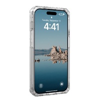 UAG Plyo MagSafe Apple iPhone 15 Pro (6.1 inch) Case - Ice Silver (114286114333)16 ft. Drop Protection (4.8M) Armored Shell Air -Soft Corners