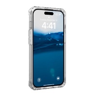 UAG Plyo Apple iPhone 15 (6.1 inch) Case - Ice (114293114343) 16ft. Drop Protection (4.8M) Armored ShellAir -Soft Corners Rugged