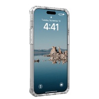 UAG Plyo MagSafe Apple iPhone 15 Pro Max (6.7 inch)Case -Ice Silver(114305114333)16 ft. Drop Protection (4.8M) Armored Shell Air -Soft Corners