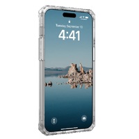 UAG Plyo MagSafe Apple iPhone 15 Pro Max (6.7 inch) Case - Ice White(114305114341)16 ft. Drop Protection (4.8M) Armored Shell Air -Soft Corners