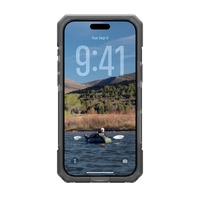 UAG Trooper MagSafe Apple iPhone 17 Pro (6.3 ft) Rugged Case - Clear Ash (114521114G31),30 ft. Drop Protection (9.1M),Impact Resistant,10 Years Warran