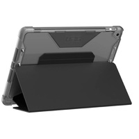 UAG Plyo Apple iPad (10.2 inch) (9th 8th 7th Gen) Folio Case - Black Ice  (121912174043)