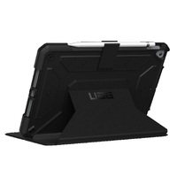 UAG Metropolis Series Folio  Apple iPad 10.2 inch (9th Gen 2021) Case - Black(121916114040) Military drop-test standards Multi-angle kickstand