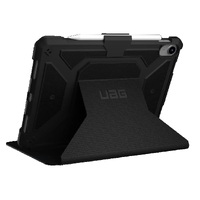 UAG Metropolis Folio Apple iPad 10.9 inch (10th Gen 2022) Case - Black (123396114040) Military drop-test standards Multi-angle kickstand