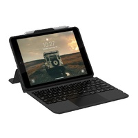 UAG Integrated Bluetooth Keyboard w  trackpad Apple iPad 10.2 inch (7th Gen) Case  - Black (124413114031) Built-in Apple Pencil or Logitech Crayon hol
