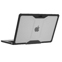 UAG Plyo Apple MacBook AIR  13 inch 2022 Case - Ice Black(134007114340) DROP Military Standard Armor ShellTactical GripHinged DesignPort Access