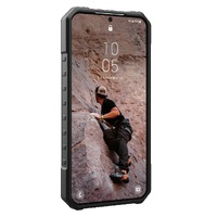 UAG Pathfinder Samsung Galaxy S24 5G (6.2 inch) Case - Black (214422114040) 18 ft. Drop Protection (5.4M) Raised Screen Surround Armored Shell Slim