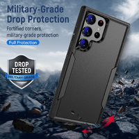 Phonix Samsung Galaxy S23 Ultra Armor Light Case - Black (6972890207927), Military-Grade Drop Protection, Scratch-Resistant,Enhanced Camera Protection