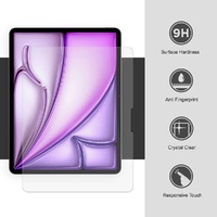 USP Apple iPad Air (13.0 ft) (M3) Tempered Glass Screen Protector : Full Coverage, 9H Hardness, Bubble-free, Anti-fingerprint