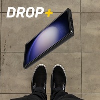 OtterBox Symmetry Samsung Galaxy S23 Ultra 5G (6.8 inch) Case Black - (77-91153) Antimicrobial DROP 3X Military Standard Raised Edges Ultra-Sleek