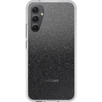 OtterBox React Samsung Galaxy A34 5G (6.6 inch) Case Stardust (Clear Glitter) - (77-91624) Antimicrobial DROP Military Standard Raised EdgesHard Case
