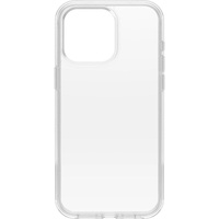 OtterBox Symmetry Clear Apple iPhone 15 Pro Max (6.7 inch) Case Clear - (77-92658) Antimicrobial DROP 3X Military Standard Raised Edges