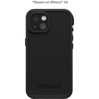 OtterBox Fre MagSafe Apple iPhone 15 (6.1 inch) Case Black - (77-93438) DROP 5X Military Standard2M WaterProofBuilt-In Screen Protector