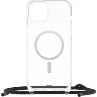 OtterBox React Necklace MagSafe Apple iPhone 15 Plus   iPhone 14 Plus (6.7 inch) Case Stardust (Clear Glitter) - (77-93583) DROP Military Standard