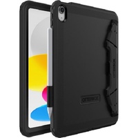 OtterBox Defender Apple iPad (10.9 ft) (10th Gen) Case with Kickstand and Screen Protection Black ProPack - (77-93756),Pencil Holder,7 Years Warranty