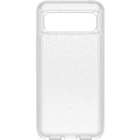 OtterBox Symmetry Clear Google Pixel 8 Case Stardust (Clear Glitter) - (77-94213) DROP 3X Military Standard Raised Edges Ultra-Sleek
