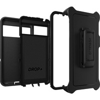 OtterBox Defender Google Pixel 8 Pro Case Black - (77-94216) DROP 4X Military Standard Multi-Layer Included Holster Raised Edges Rugged