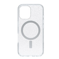 OtterBox Symmetry Clear MagSafe Apple iPhone 16 Plus Case Stardust - (77-96357), Antimicrobial, DROP 3X Military Standard, Raised Edge