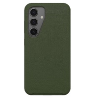 OtterBox Symmetry Cactus Leather Samsung Galaxy S25 5G (6.2 ft) Case Cactus Grove Green - (77-97389), DROP 3X Military Standard, 7 Years Warranty