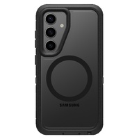 OtterBox Defender XT Clear Magnets Samsung Galaxy S25 5G (6.2 ft) Case Dark Side Clear Black - (77-97580), DROP 7X Military Standard, 7 Years Warranty
