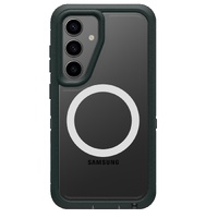 OtterBox Defender XT Clear Magnets Samsung Galaxy S25 5G (6.2 ft) Case Jubilee - Green (77-97870), DROP 7X Military Standard, 7 Years Warranty