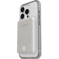 OtterBox 5K mAh Wireless Power Bank for Magsafe With Qi2 -White (78-81463), USB-C, Slim, Portable, Compact and lightweight, 2 Years Warranty.