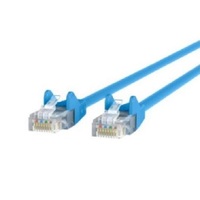 Belkin Cat6 Network cables - Blue(A3L980bt05MBLUS​),Gold plated connector,Snagless moulds help protect the RJ45 connectors from damage, 2YR