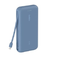 Belkin BoostCharge Power Bank 20K With Integrated Cable - Blue(BPB024fqBL),30W, 1xUSB-A, 2x USB-A,Integrated USB-C cable, CEW$ 2,500, 2 Years Warranty