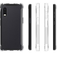 Generic Samsung Galaxy XCover Pro Jelly Clear Case - Flexible  Lightweight, TPU Frame, High Quality, Shock Absorbing,Raised Edges, Perfect Compatible