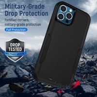 Phonix Apple iPhone 13 Pro Armor Light Case Black