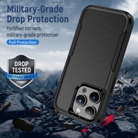 Phonix Apple iPhone 14 Pro Max Armor Light Case Black