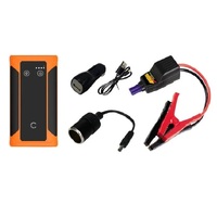 Cygnett ChargeUp Auto 10K mAh Jump-Starter & Power Pack - Orange(CY3577CHAUT),Vehicle Jump Starter Up to V10 Petro 7L V8 Diesel 4.5L,Jump Starting Kit