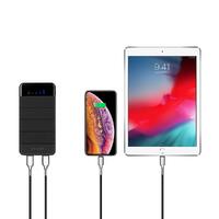 Cygnett ChargeUp Explorer 8K mAh Power Bank with Solar Panels - Black (CY2805PBCHE), 2xUSB-A, 3x Detachable Solar Panels,Battery indicator, LED Torch
