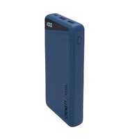 Cygnett ChargeUp Boost 2nd Gen 20K mAh Power Bank - Navy (CY3482PBCHE), 15W Fast Charging, USB-A to USB-C Cable (15cm), Charge 3 Devices At Once