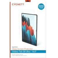 Cygnett OpticShield Samsung Galaxy Tab S8 Ultra (14.6') Tempered Glass Screen Protector - (CY4021CPTGL), Superior Impact Absorption