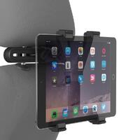 Cygnett Cargo II Tablet Car Mount - Black (CY1435ACCAR), 360° rotation and Tilt, Secure Click-lock Device Cradle, Attach and Remove easily