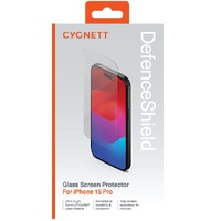 Cygnett DefenceShield Apple iPhone 15 Pro (6.1') Gorilla Glass Screen Protector - (CY4613CPTGL), Edge-to-Edge, Scratch Resistance, Perfect Fit