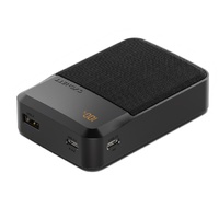 Cygnett ChargeUp Reserve 3rd Gen 10K mAh Power Bank-Black(CY4764PBCHE),Triple Port(Dual USB-C 20W 18W  1xUSB-A 18W),40cm USB-C Cable,2 Years Warranty